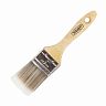 Кисть плоская Кедр Эксперт №2, искусственная щетина, деревянная ручка, 50 мм фото
