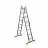 Лестница-трансформер шарнирная Alumet T433SP, алюминиевая, 4 x 3 ступени, 2,83 - 4,65 м фото