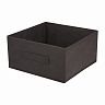 Короб для хранения Рыжий кот, 28 x 28 x 14 см, черный фото