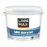 Краска фасадная Linnimax 100 Acrylat, полуматовая, база 3, бесцветная, 9,4 л фото