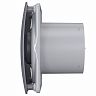 Вентилятор осевой вытяжной DiCiTi Rio 5C Dark gray metal D125, с обратным клапаном фото