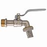 Кран шаровой водоразборный СТМ, 1/2", ручка фото