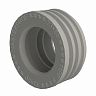 Манжета для канализации MPF, ТЭП, d 73 x 50 мм, серая фото