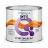 Грунт-эмаль по ржавчине Formula Q8 3 в 1, матовая, 1,9 кг, голубая фото