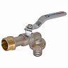 Кран шаровой водоразборный СТМ, 3/4", ручка фото