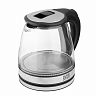 Стеклянный чайник электрический HomeStar HS-1052, 1,2 л фото