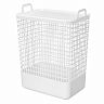 Корзина для белья Бытпласт Kobo, 35 л, белая фото