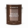 Антисептик для дерева Komandor Wood Protect, лессирующий, база С, бесцветный, 2,7 л фото