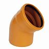 Отвод канализационный Lammin, наружный монтаж, 110 x 67,5° фото