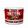 Защитно-декоративное покрытие для дерева Акватекс Экстра, полуглянцевое, 9 л, белое фото