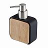 Дозатор для жидкого мыла Leonord Sydney, полирезин, черный фото