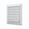 Вентиляционная решетка с сеткой и жалюзи Era Airvent, регулируемая, пластик, 349 x 399 мм фото