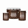 Антисептик для дерева Komandor Wood Protect, лессирующий, база С, бесцветный, 2,7 л фото