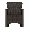 Кресло Альтернатива Ротанг Лайт, 62 x 58,5 x 85 см, мокко фото