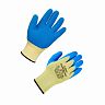Перчатки полиэфирные с рельефным латексным покрытием СВС Рубистронг, 13 класс, размер 10 фото