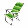 Кресло-шезлонг складное Nika, h сиденья 38 см, зеленое фото