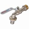 Кран шаровой водоразборный СТМ, 1/2", ручка фото