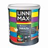 Эмаль алкидная Linnimax, универсальная, шелковисто-матовая, база 3, бесцветная, 2,3 л фото