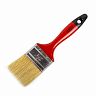 Кисть плоская Кедр Профи №2,5, натуральная щетина, пластиковая ручка, 63 мм фото