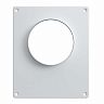Площадка торцевая Era 115ПТМ, эмалированная сталь, для воздуховода d 115 мм, 196 x 236 мм фото