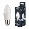 Лампа светодиодная матовая Energy, E27, свеча, 10 Вт, 4000 K, нейтральный свет фото