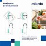 Смеситель для кухни Milardo Meal, с гибким изливом, глянцевый хром фото