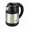 Чайник электрический Homestar HS-1034, 1,8 л, сталь, черный фото