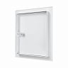 Люк-дверца ревизионная Evecs ЛТ2530Мп, стальная на магните, с фланцем 250 x 300 мм, 310 x 360 мм фото