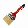 Кисть плоская Кедр Профи №3, натуральная щетина, пластиковая ручка, 75 мм фото