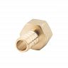 Штуцер латунный для шланга Alato с внутренней резьбой 1/2", 12 мм фото