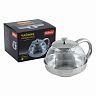 Чайник заварочный Mallony Menta-600, стеклянный, фильтр-нержавейка, 0,6 л фото