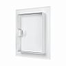 Люк-дверца ревизионная Evecs ЛТ1520Мп, стальная на магните, с фланцем 150 x 200 мм, 210 x 260 мм фото