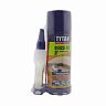 Цианоакрилатный супер-клей Tytan Professional Quiсk Fix клей, 200 мл + 50 г, прозрачный фото