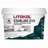 Затирка эпоксидная двухкомпонентная Litokol Starlike Evo S.125, Grigio Cemento, 1 кг фото