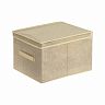 Короб для хранения Leonord, 30 x 40 x 25 см, бежевый фото