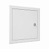 Люк-дверца ревизионная Evecs ЛТ3030МЗп, стальная с замком, с фланцем 300 x 300 мм, 360 x 360 мм фото
