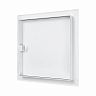 Люк-дверца ревизионная Evecs ЛТ3030Мп, стальная на магните, с фланцем 300 x 300 мм, 360 x 360 мм фото