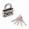 Замок навесной Булат ВС 3-П60 ПЛ, d 8 мм, 5 ключей фото
