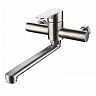 Смеситель для кухни настенный Fashun A54601, сатин фото