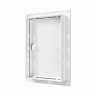 Люк-дверца ревизионная Evecs Л1015Р, ABS-пластик, с ручкой, с фланцем 98 x 148 мм, 122 x 172 мм фото