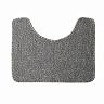 Коврик в ванную и туалет L Cadesi Light Latex, 50 x 80 + 50 x 40 см, полипропилен, серый фото
