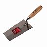 Кельма Кедр Трапеция, стальная, деревянная ручка, 180 мм фото