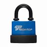 Замок навесной всепогодный Tech-Top T-02, 85 x 56 x 28 мм, 3 ключа фото