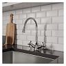 Смеситель для кухни Milardo Duplex, с гибким изливом, хром фото