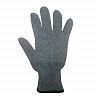 Перчатки трикотажные полушерстяные (70%), 50 - 55 г, серые фото