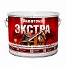 Защитно-декоративное покрытие для дерева Акватекс Экстра, полуглянцевое, 9 л, тик фото