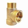 Штуцер 3-х выводной латунный для шланга Джилекс R3V, 1" фото