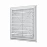 Вентиляционная решетка с сеткой и жалюзи Era Airvent, регулируемая, пластик, 402 x 442 мм фото