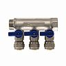 Коллектор универсальный для МП труб с шаровыми кранами СТМ, 3/4" x 16 мм x 3 выхода фото