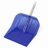 Лопата для уборки снега Альтернатива М8833, с алюминиевым черенком, 430 x 420 мм, синяя фото